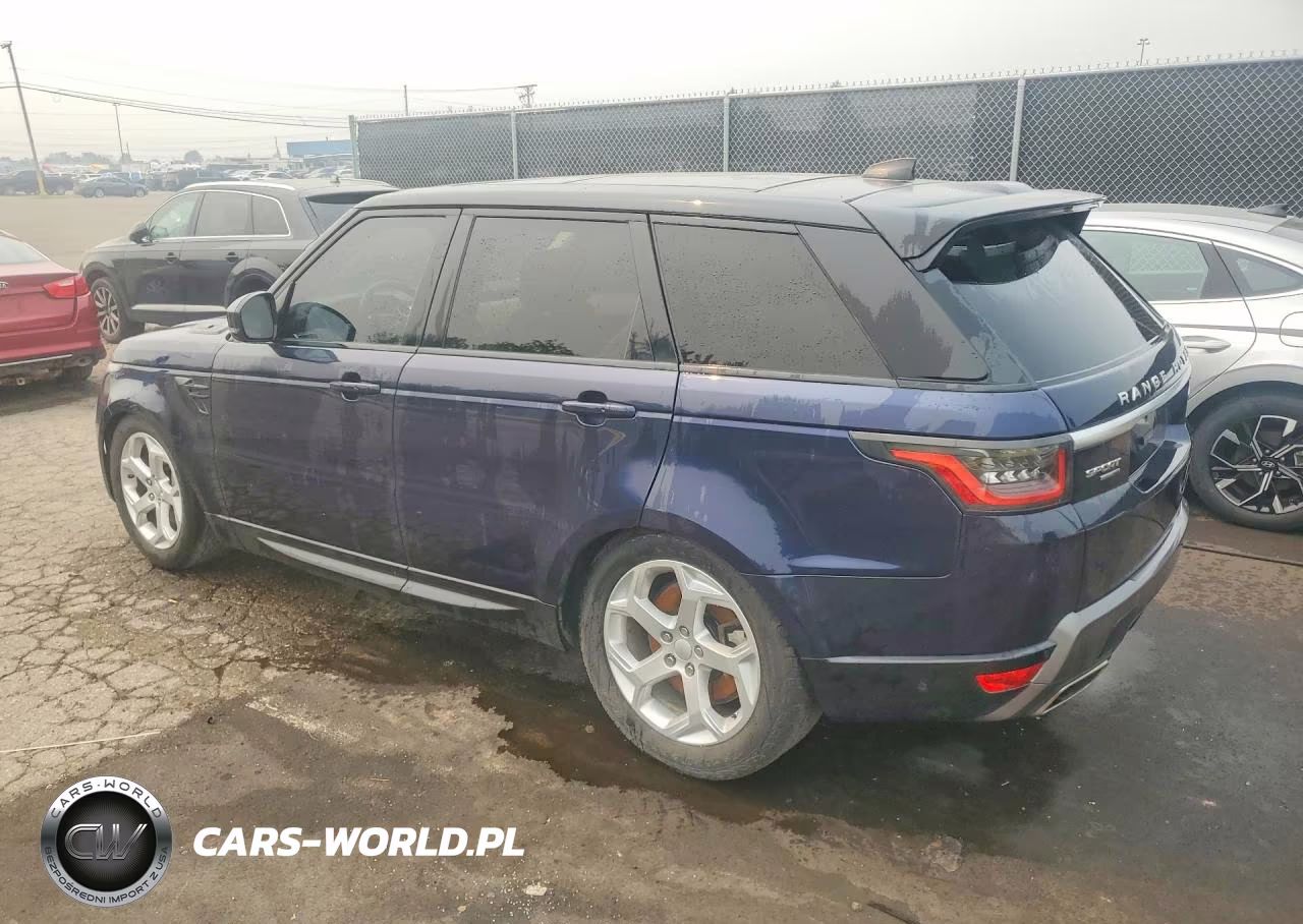 2019 Land Rover Range Rover Sport Hse VIN:SALWR2RV1KA418096 - 2
