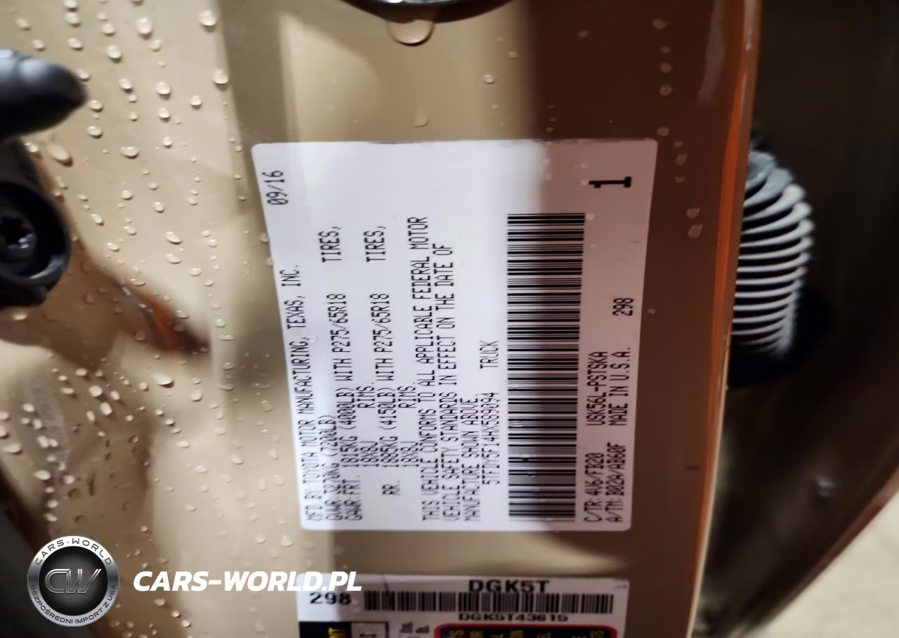 2017 Toyota Tundra Sr5 VIN:5TFDY5F14HX589094 - 12