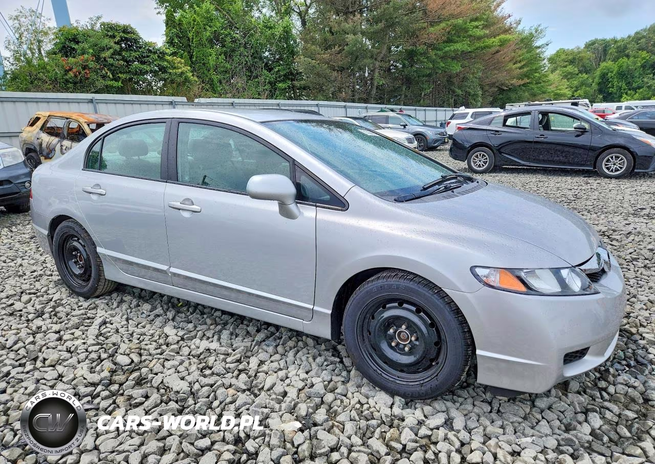 2010 Honda Civic Lx VIN:2HGFA1F51AH321852 - 4
