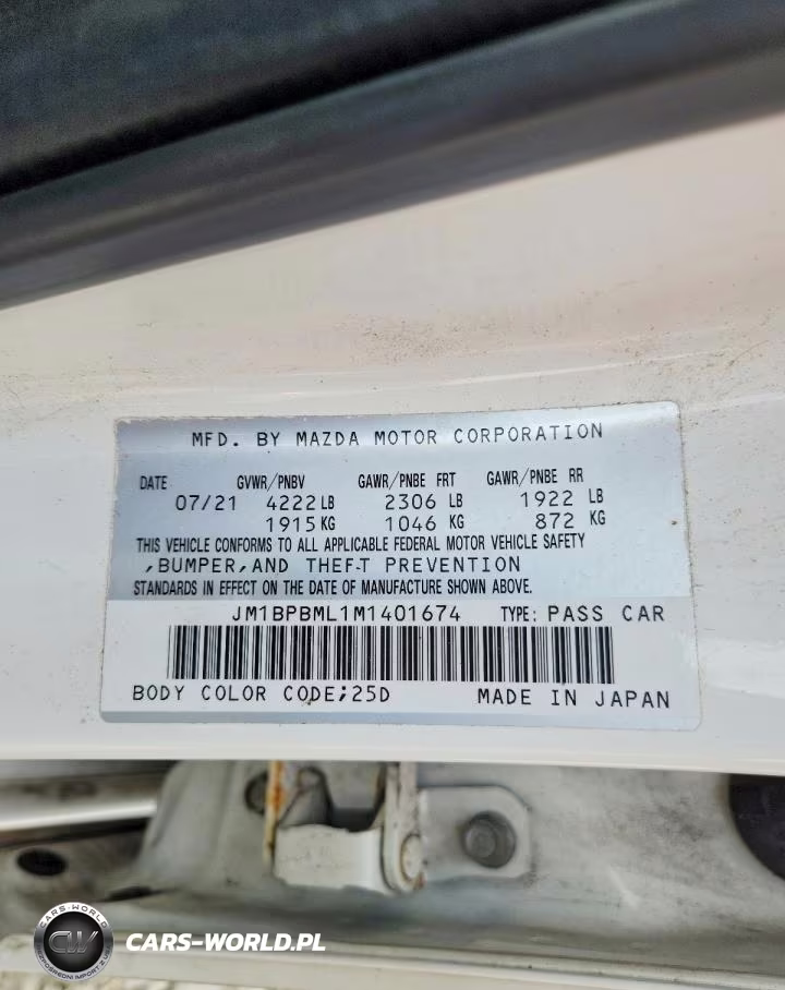 2021 Mazda 3 Premium VIN:JM1BPBML1M1401674 - 12