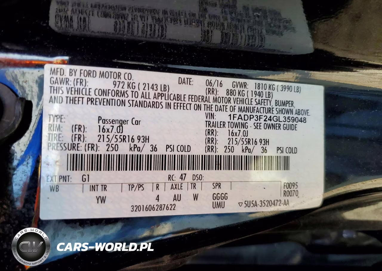 2016 Ford Focus Se VIN:1FADP3F24GL359048 - 12