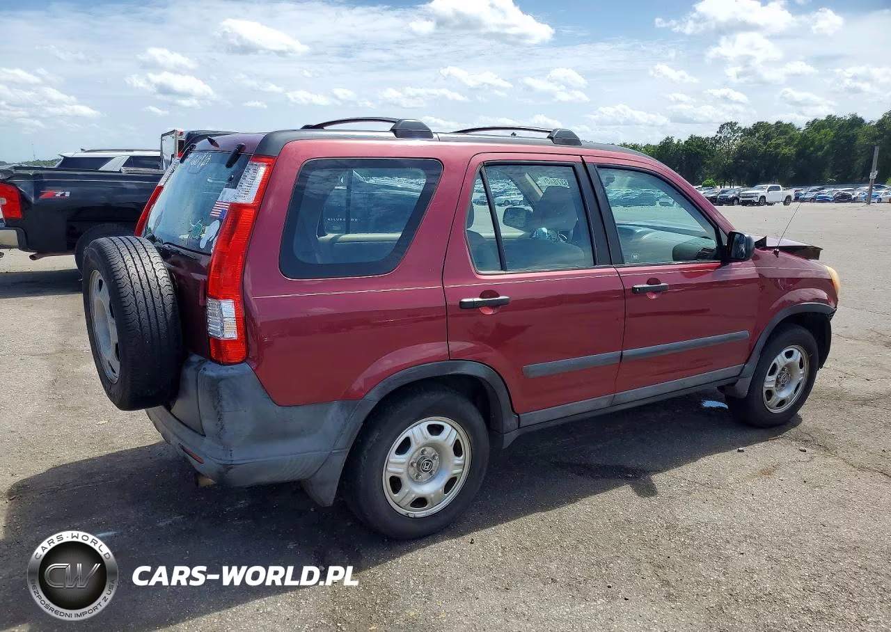 2006 Honda Cr-V Lx VIN:SHSRD68516U401333 - 3