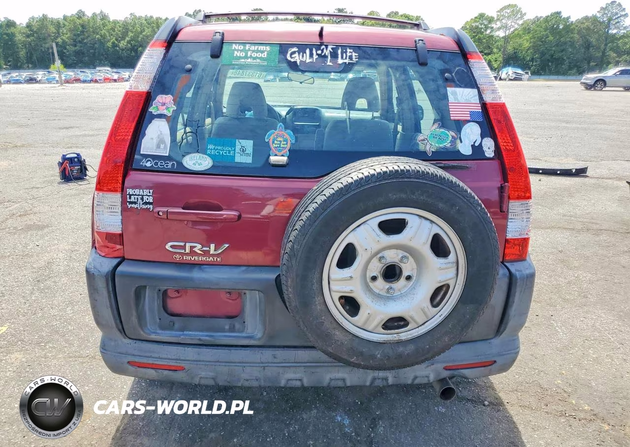 2006 Honda Cr-V Lx VIN:SHSRD68516U401333 - 6