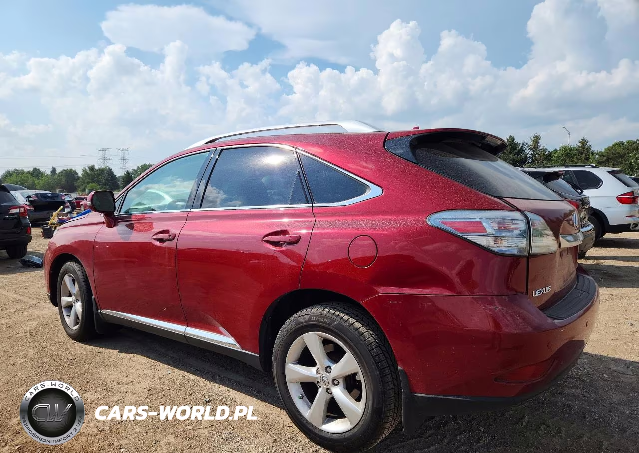 2010 Lexus Rx 350 VIN:2T2BK1BA7AC020070 - 2