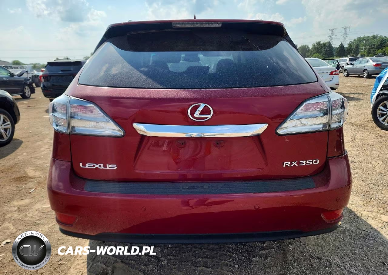 2010 Lexus Rx 350 VIN:2T2BK1BA7AC020070 - 6