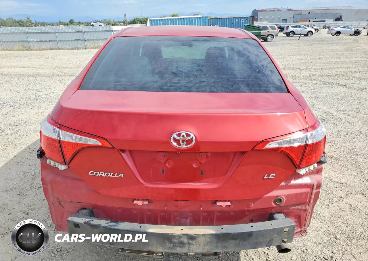 2016 Toyota Corolla Le VIN:5YFBURHE4GP384818 - 6