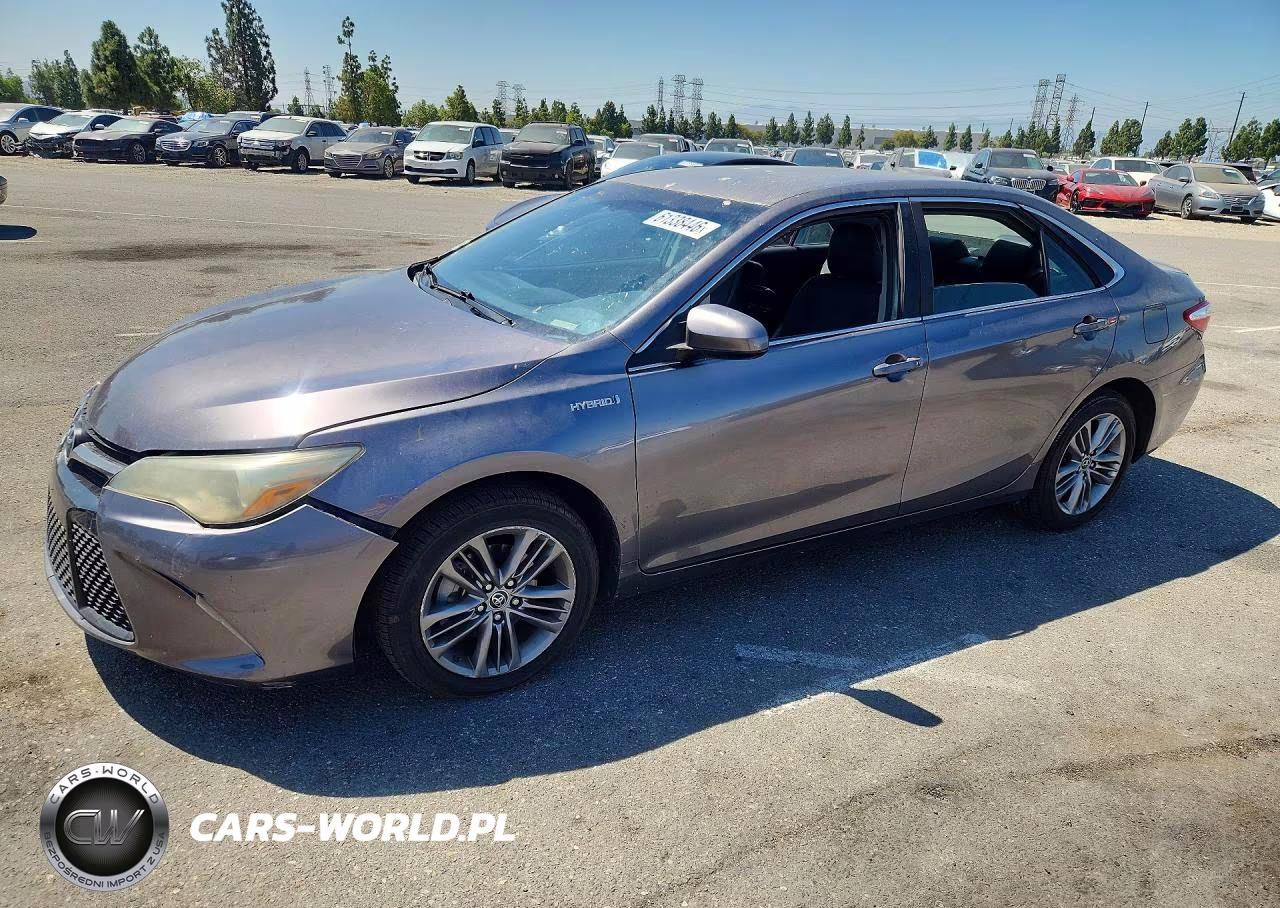 2015 Toyota Camry Hybrid Se – zdjęcie 1 z 12