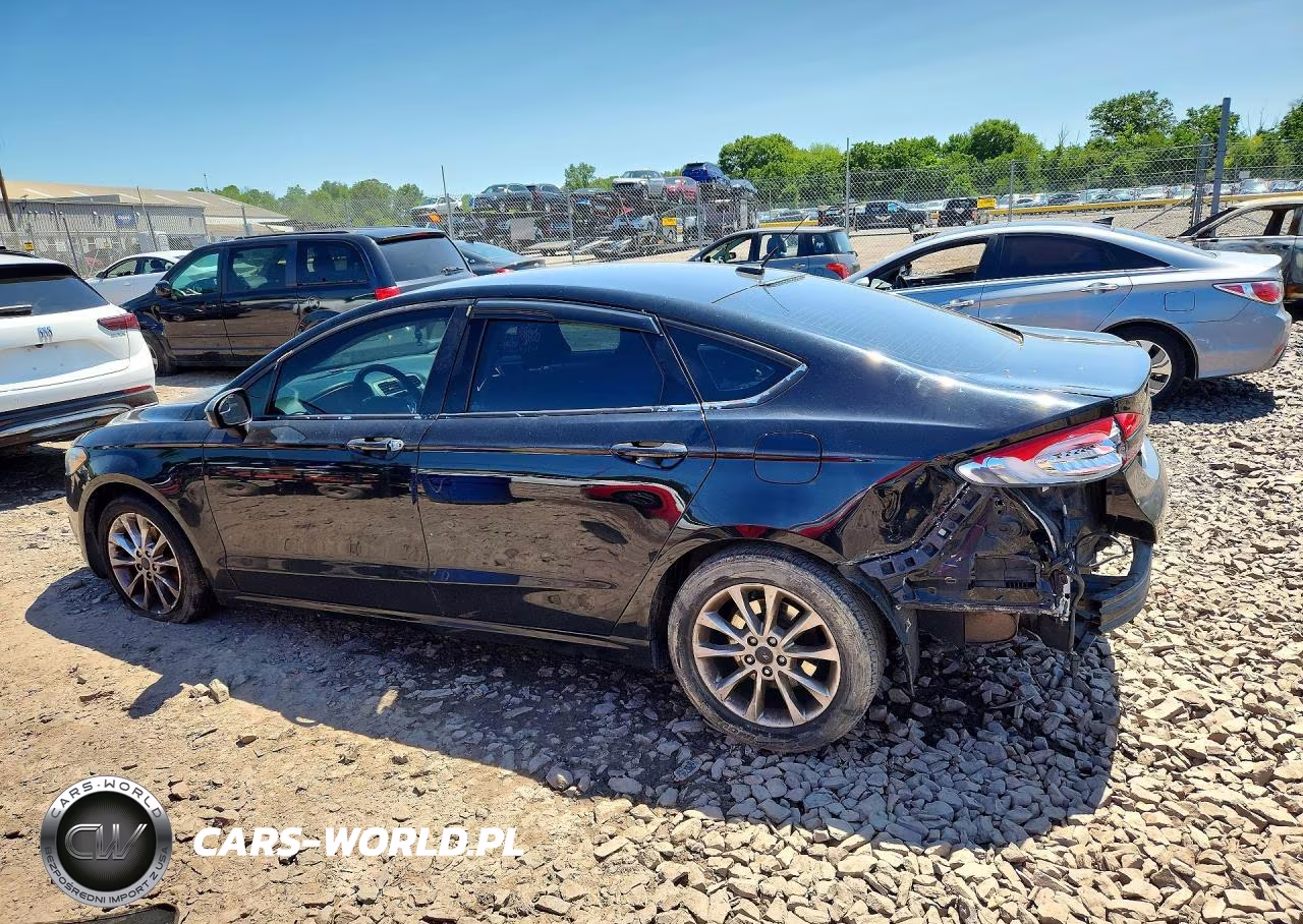 2017 Ford Fusion Se VIN:3FA6P0H76HR319153 - 2