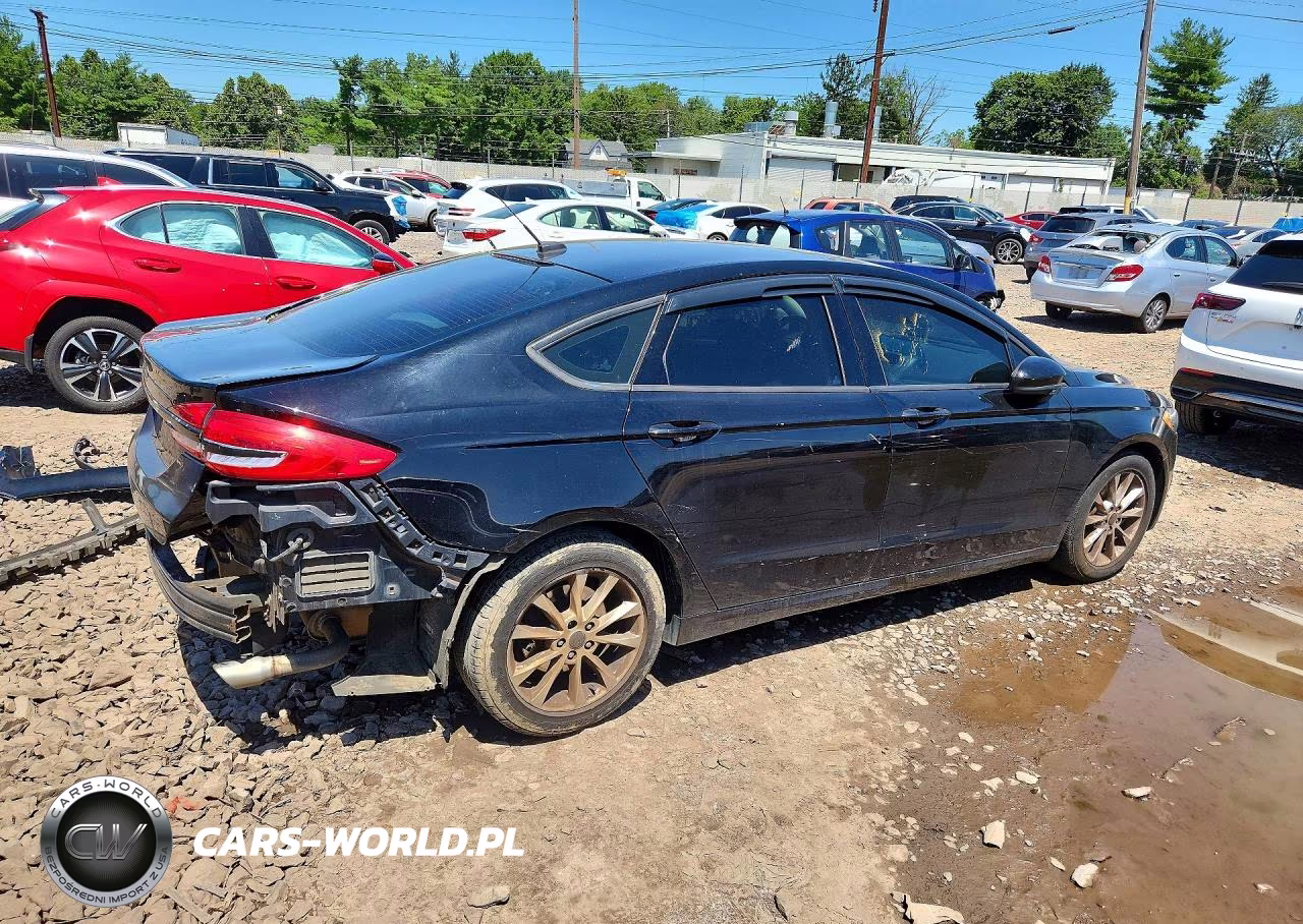 2017 Ford Fusion Se VIN:3FA6P0H76HR319153 - 3