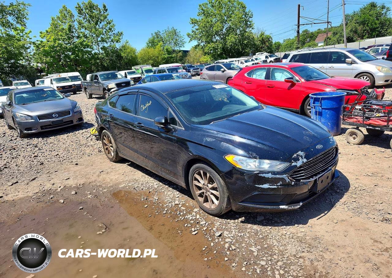 2017 Ford Fusion Se VIN:3FA6P0H76HR319153 - 4