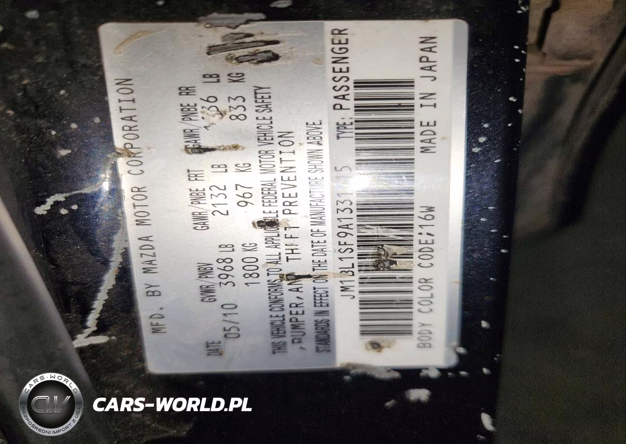 2010 Mazda 3 I VIN:JM1BL1SF9A1331615 - 12