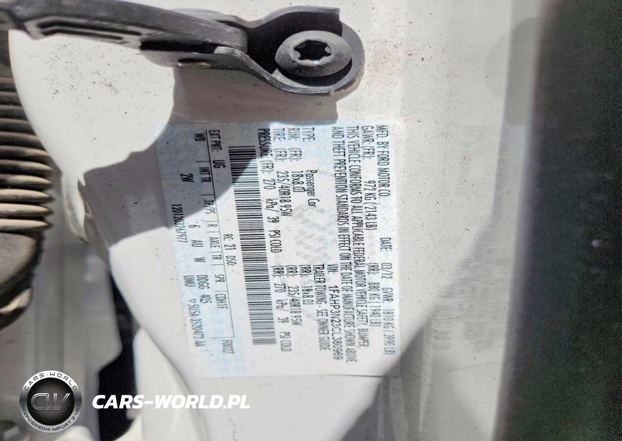 2012 Ford Focus Titanium VIN:1FAHP3N23CL380969 - 12