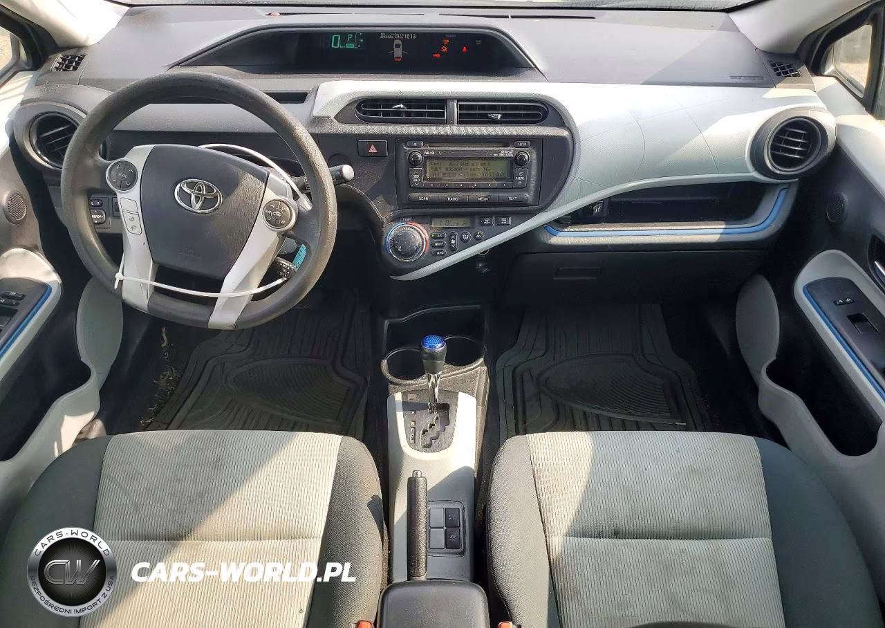 2012 Toyota Prius C Two VIN:JTDKDTB39C1527426 - 8