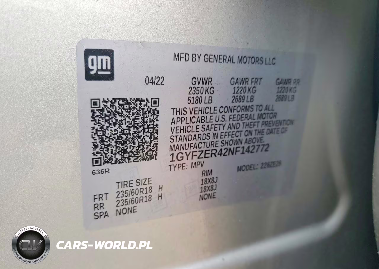 2022 Cadillac Xt4 Sport VIN:1GYFZER42NF142772 - 12