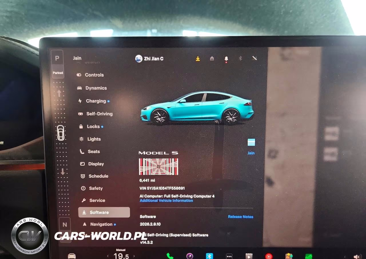 2026 Tesla Model S VIN:5YJSA1E64TF558691 - 9
