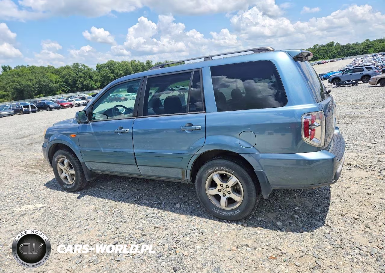 2008 Honda Pilot Exl VIN:5FNYF28578B017825 - 2
