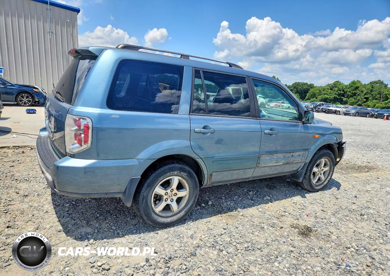 2008 Honda Pilot Exl VIN:5FNYF28578B017825 - 3