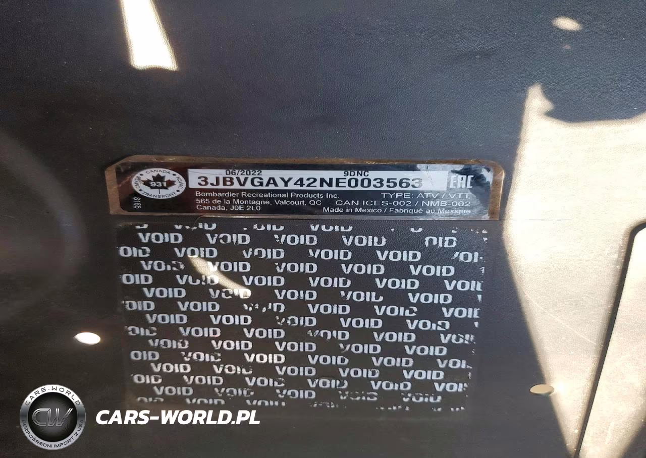 2022 Can-Am Maverick X3 Utility Vehicle VIN:3JBVGAY42NE003563 - 10