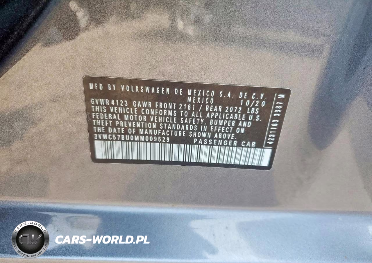 2021 Volkswagen Jetta S VIN:3VWC57BU0MM009529 - 13