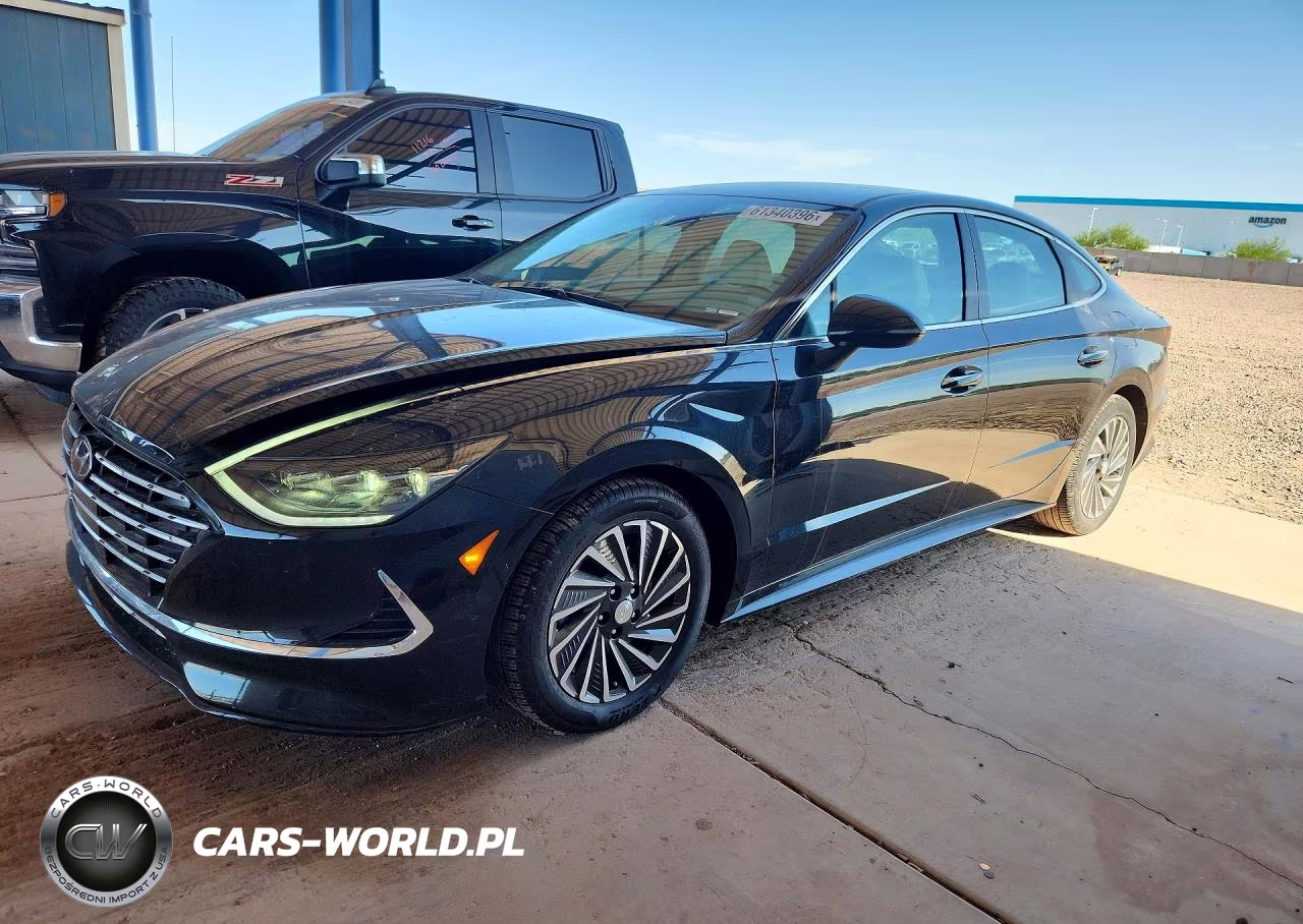2023 Hyundai Sonata Hybrid Sel VIN:KMHL34JJ2PA071042 - 1