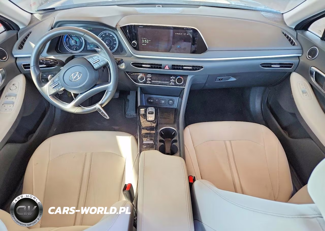 2023 Hyundai Sonata Hybrid Sel VIN:KMHL34JJ2PA071042 - 8