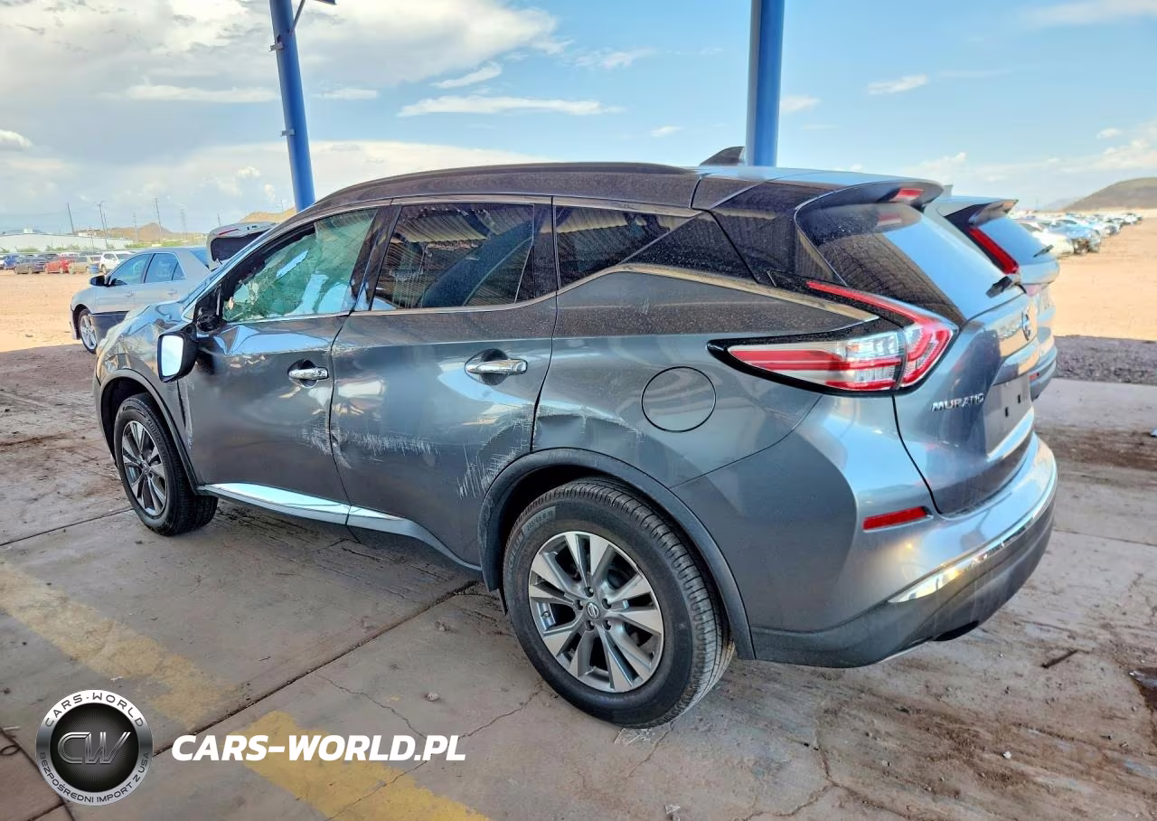 2018 Nissan Murano Sv VIN:5N1AZ2MG0JN166001 - 2