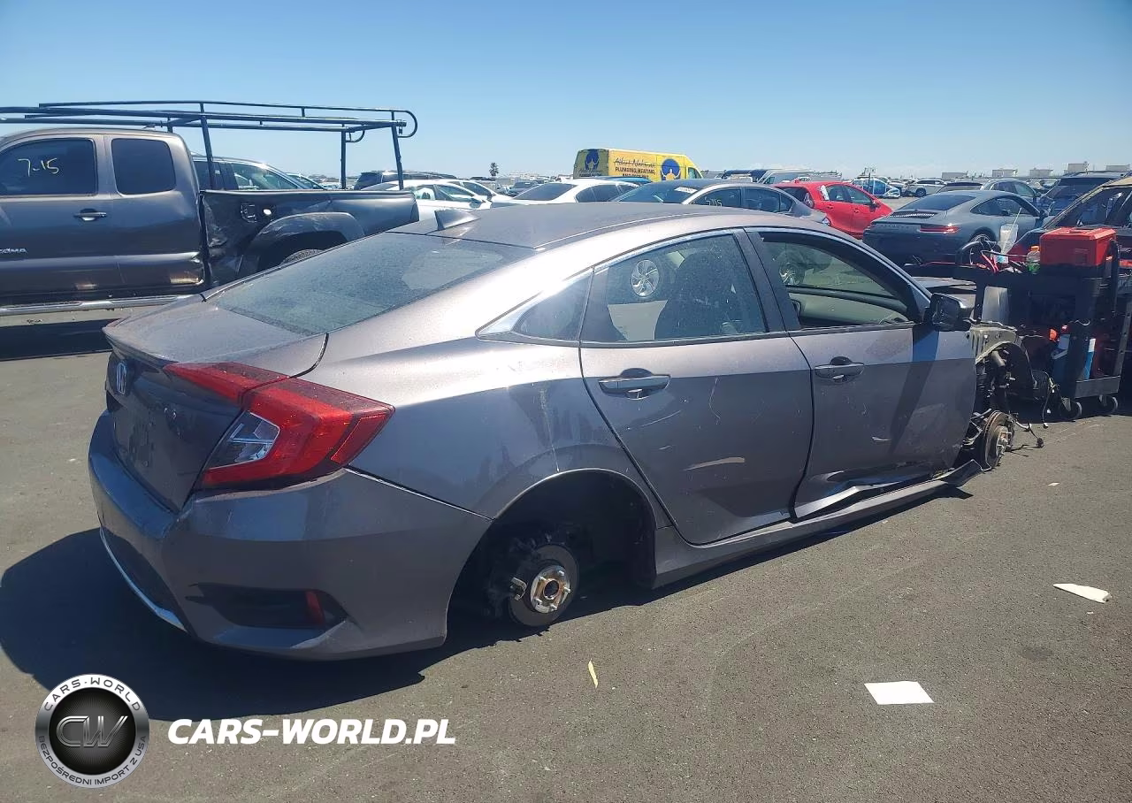 2020 Honda Civic Ex VIN:19XFC1F33LE207454 - 3