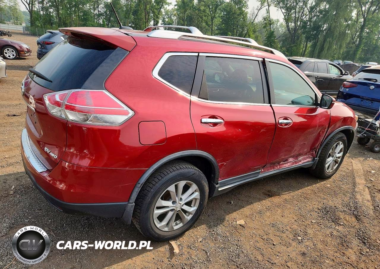 2015 Nissan Rogue Sv VIN:KNMAT2MV6FP538182 - 3