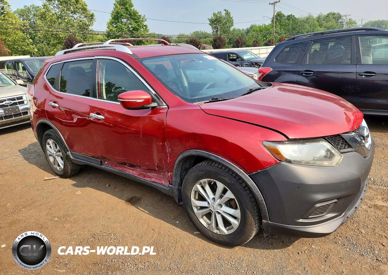 2015 Nissan Rogue Sv VIN:KNMAT2MV6FP538182 - 4