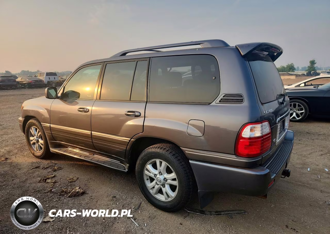 2005 Lexus Lx 470 VIN:JTJHT00W853551391 - 2