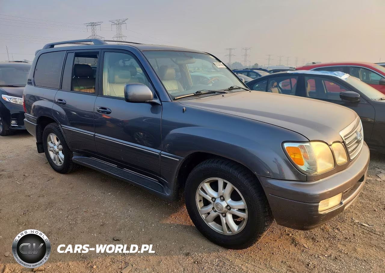 2005 Lexus Lx 470 VIN:JTJHT00W853551391 - 4