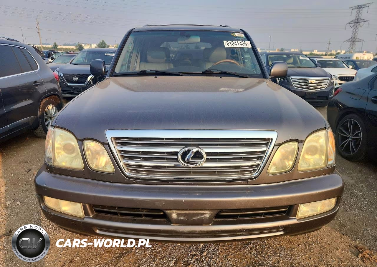 2005 Lexus Lx 470 VIN:JTJHT00W853551391 - 5
