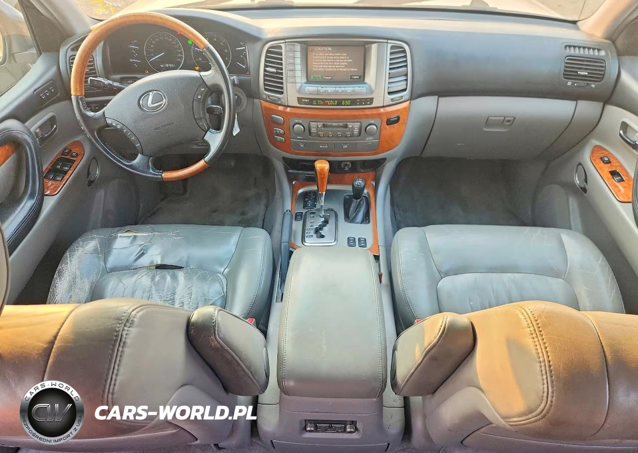 2005 Lexus Lx 470 VIN:JTJHT00W853551391 - 8