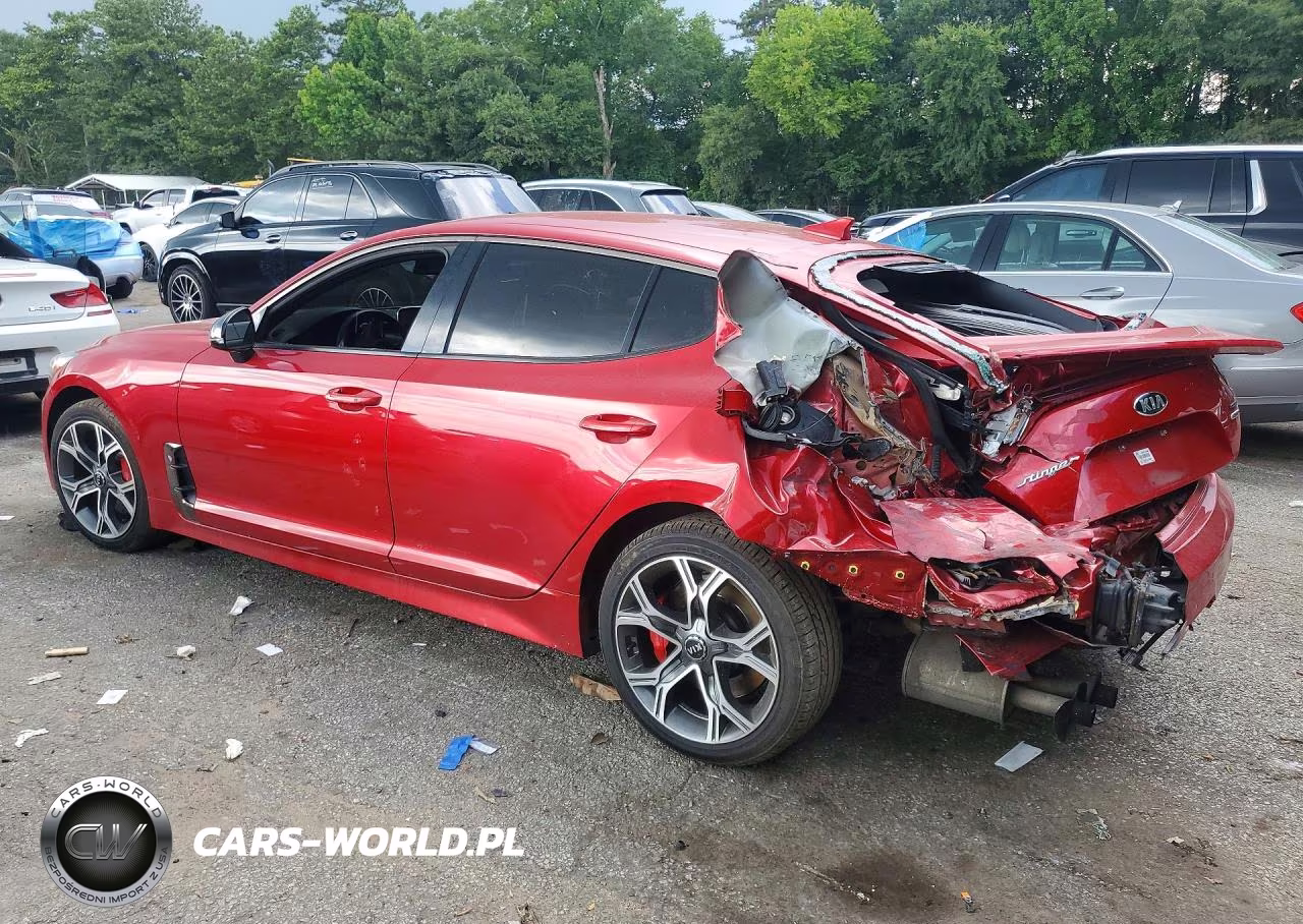 2019 Kia Stinger Gt VIN:KNAE35LC0K6054489 - 2