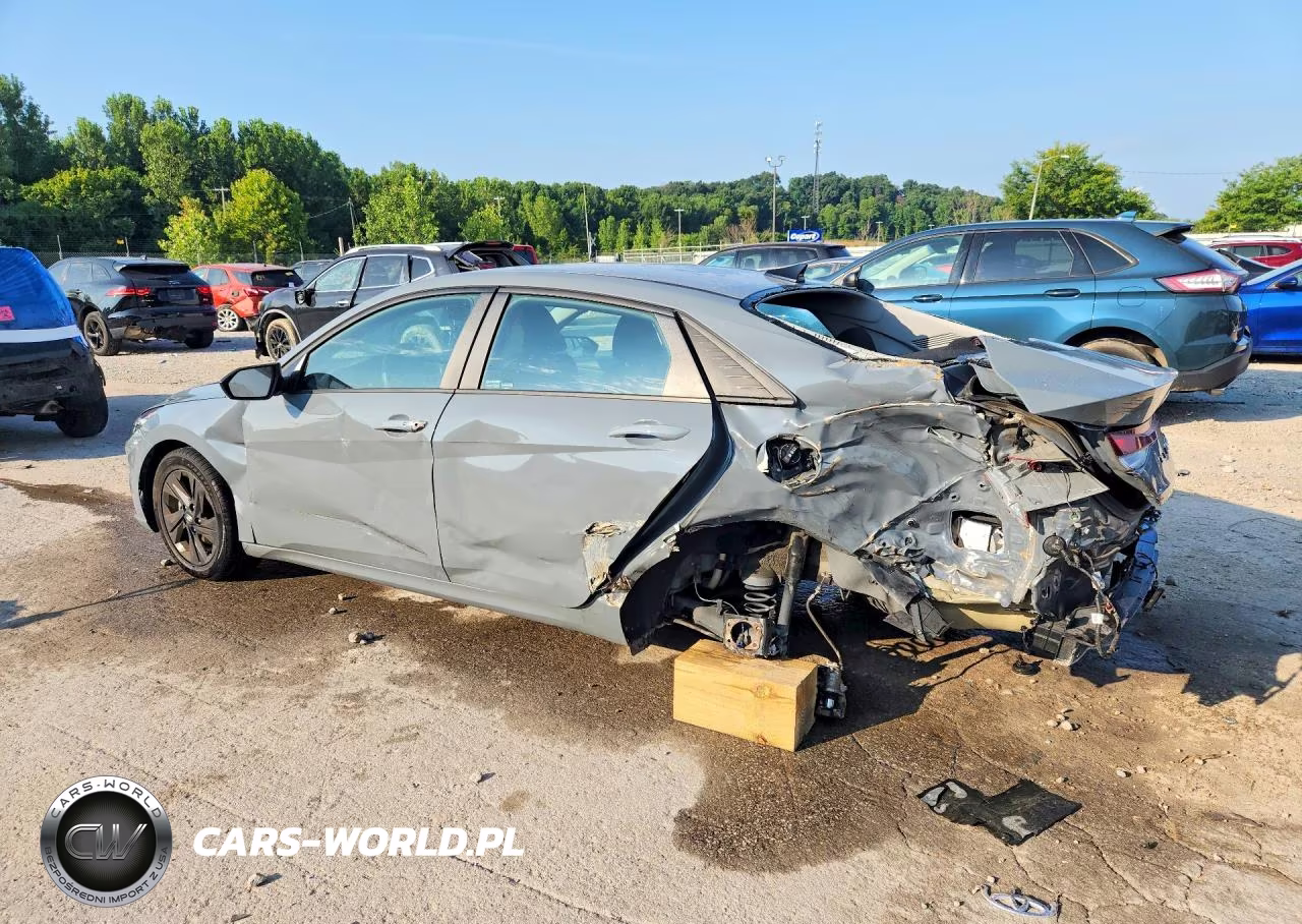 2021 Hyundai Elantra Sel VIN:KMHLM4AG2MU159472 - 2