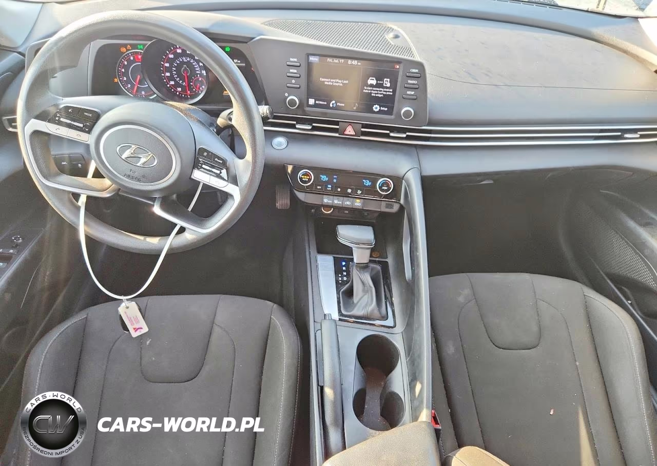 2021 Hyundai Elantra Sel VIN:KMHLM4AG2MU159472 - 8