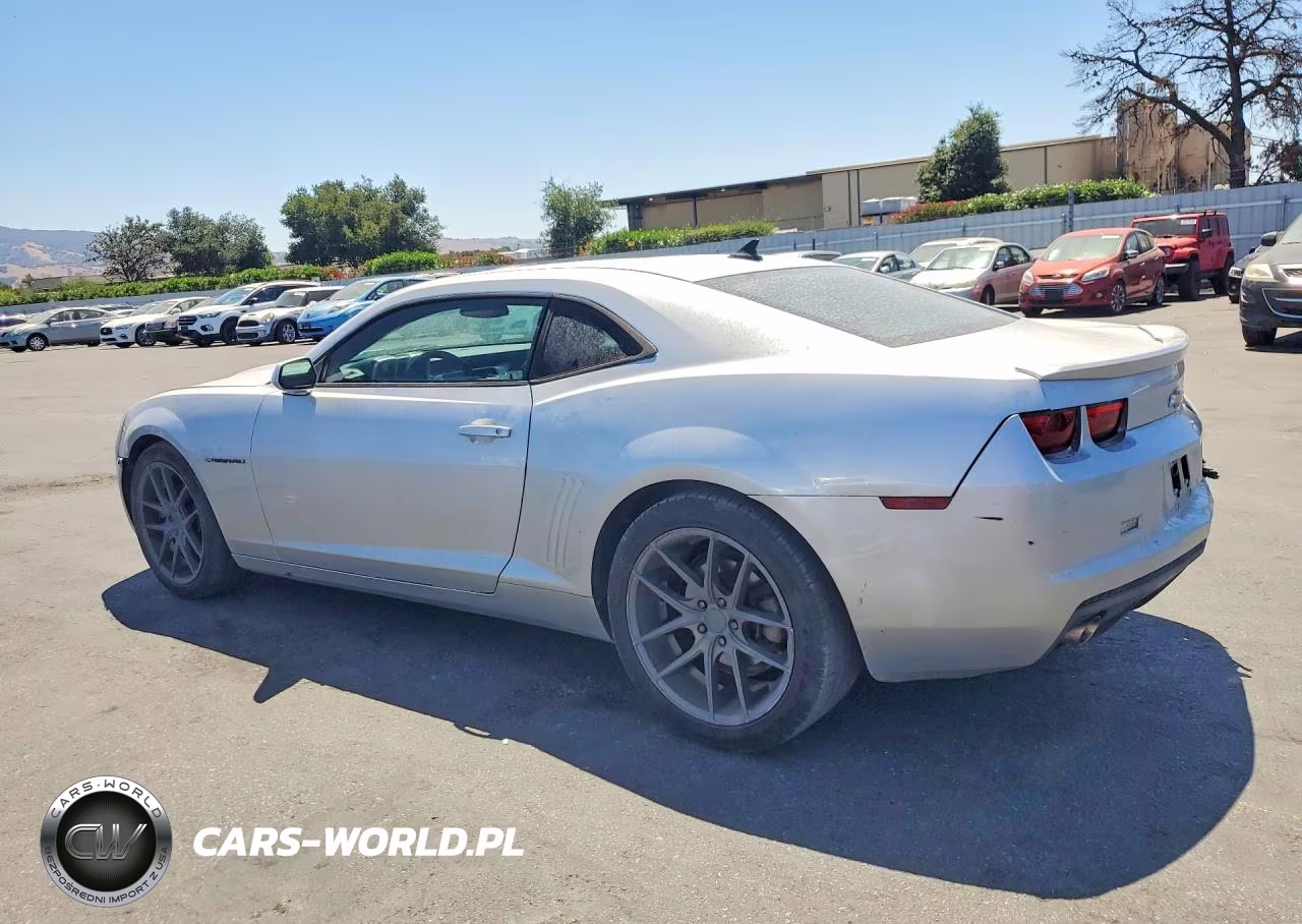 2013 Chevrolet Camaro Ls VIN:2G1FA1E37D9123556 - 2