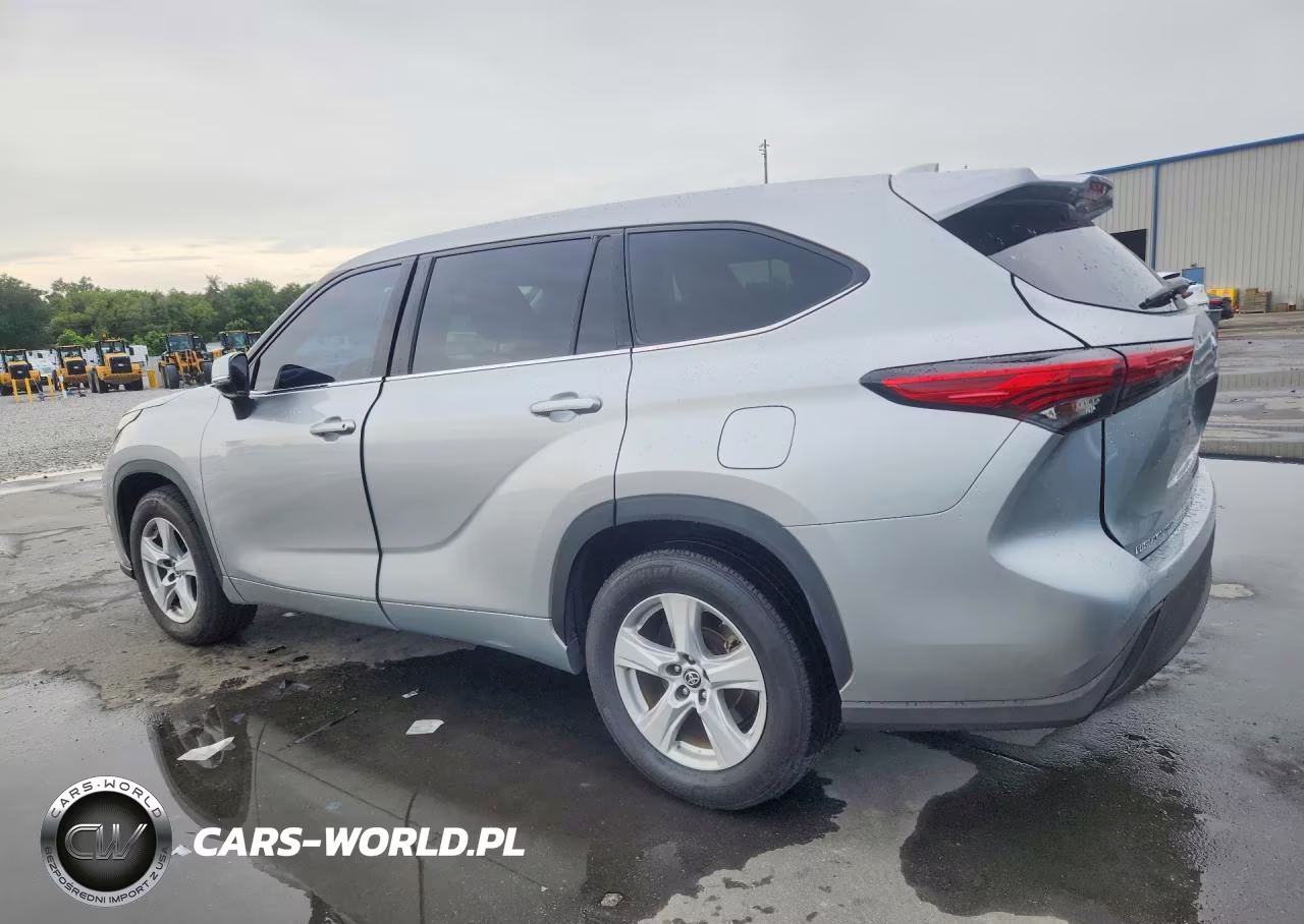 2021 Toyota Highlander L VIN:5TDCZRAH7MS069461 - 2