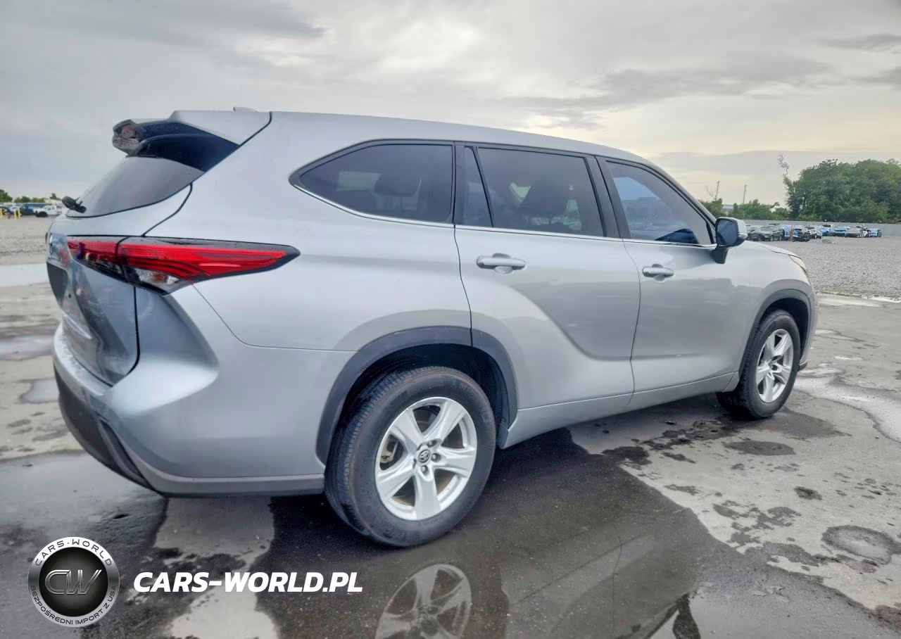2021 Toyota Highlander L VIN:5TDCZRAH7MS069461 - 3