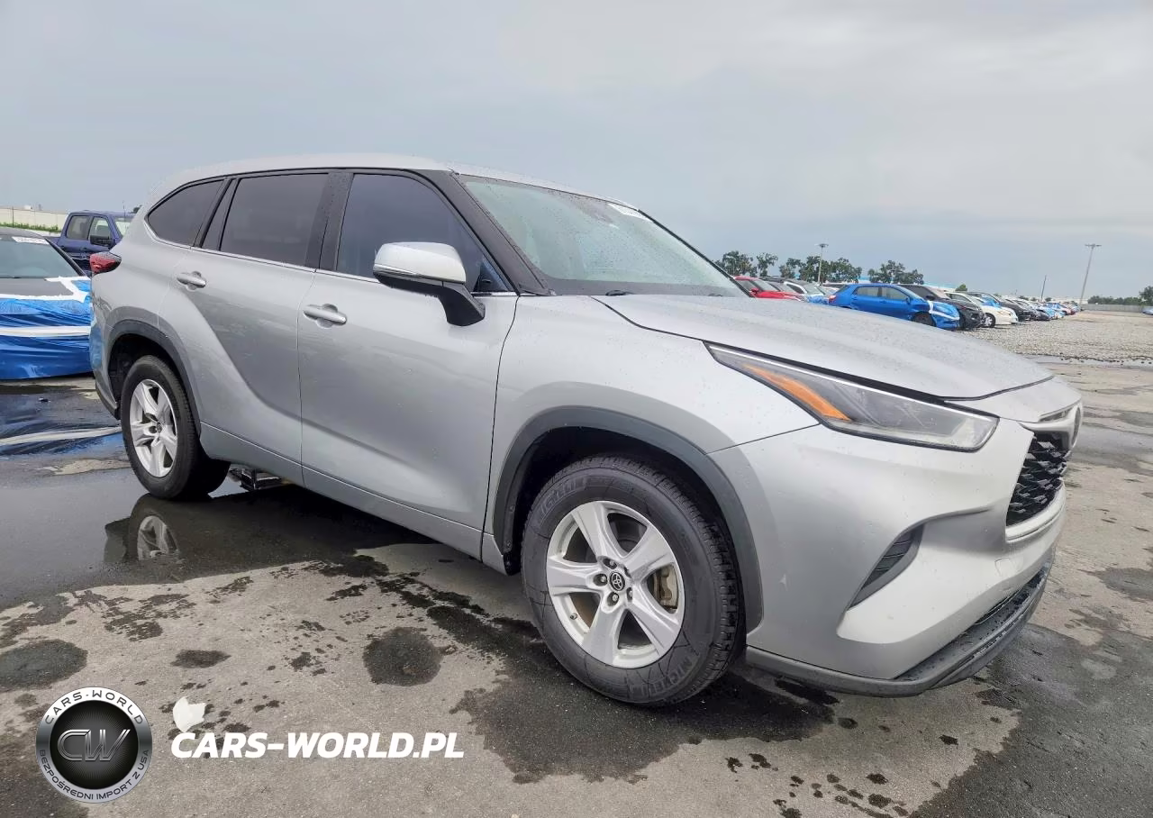 2021 Toyota Highlander L VIN:5TDCZRAH7MS069461 - 4