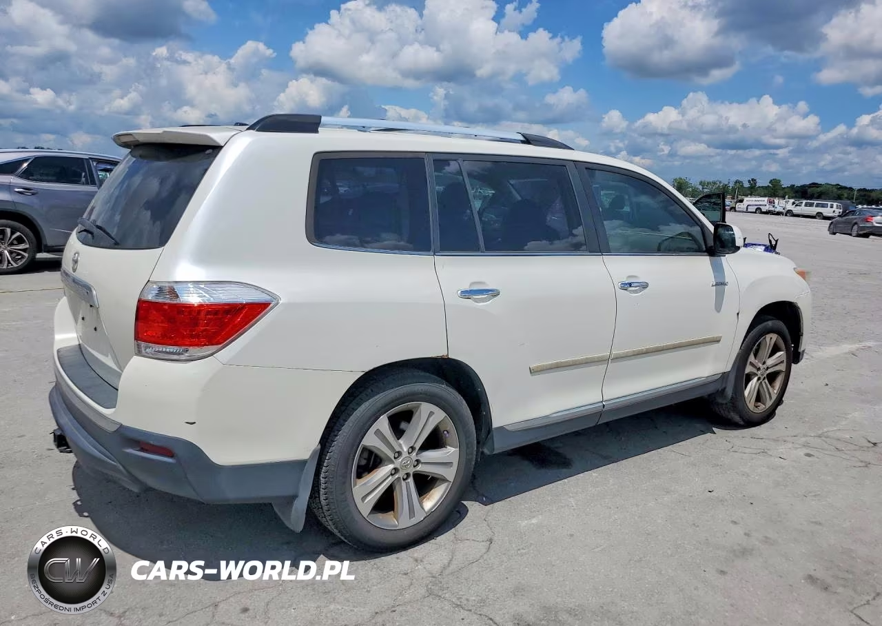 2012 Toyota Highlander Limited VIN:5TDYK3EH4CS060703 - 3