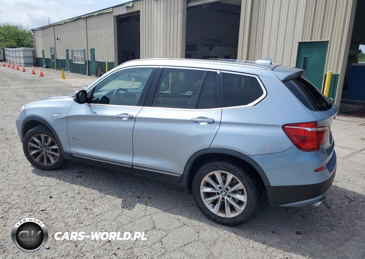 2013 BMW Motorrad X3 xDrive28I VIN:5UXWX9C56D0D05477 - 2
