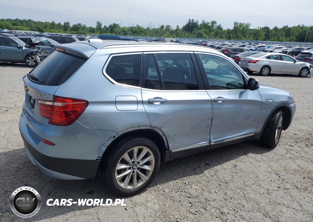 2013 BMW Motorrad X3 xDrive28I VIN:5UXWX9C56D0D05477 - 3