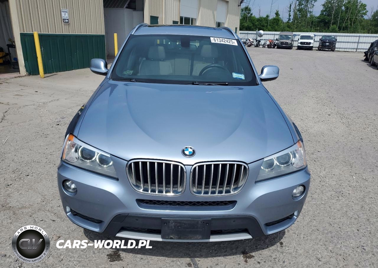 2013 BMW Motorrad X3 xDrive28I VIN:5UXWX9C56D0D05477 - 5