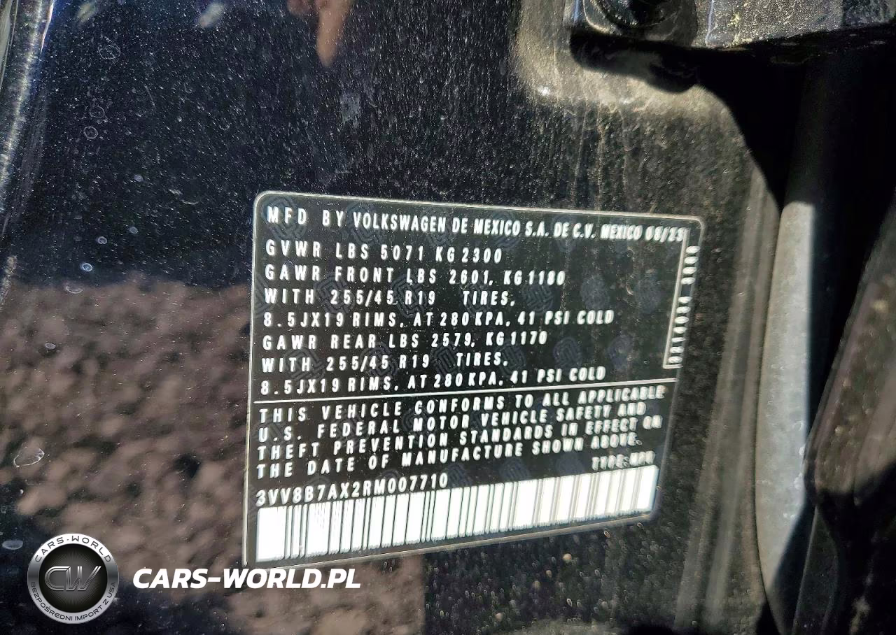 2024 Volkswagen Tiguan Se R-Line Black VIN:3VV8B7AX2RM007710 - 13