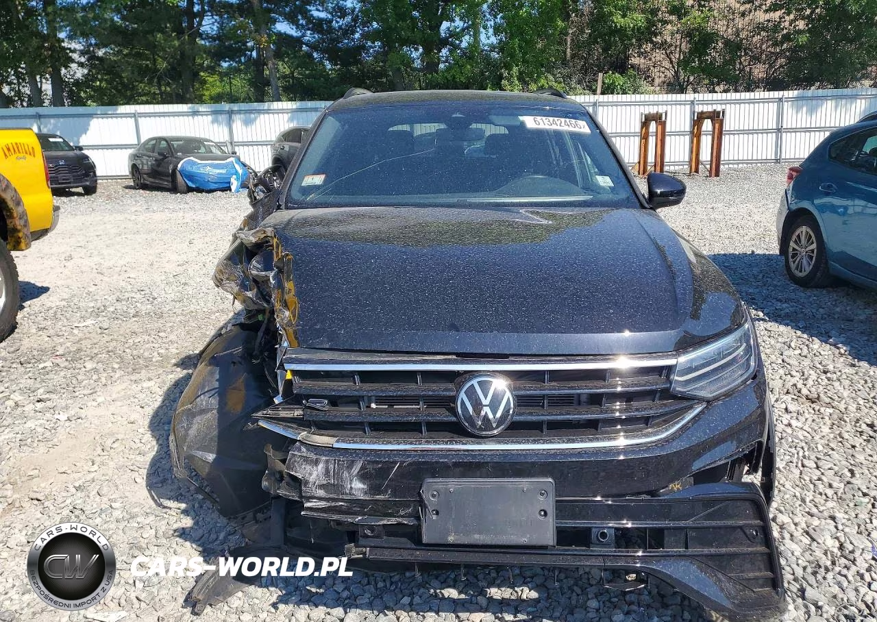 2024 Volkswagen Tiguan Se R-Line Black VIN:3VV8B7AX2RM007710 - 5