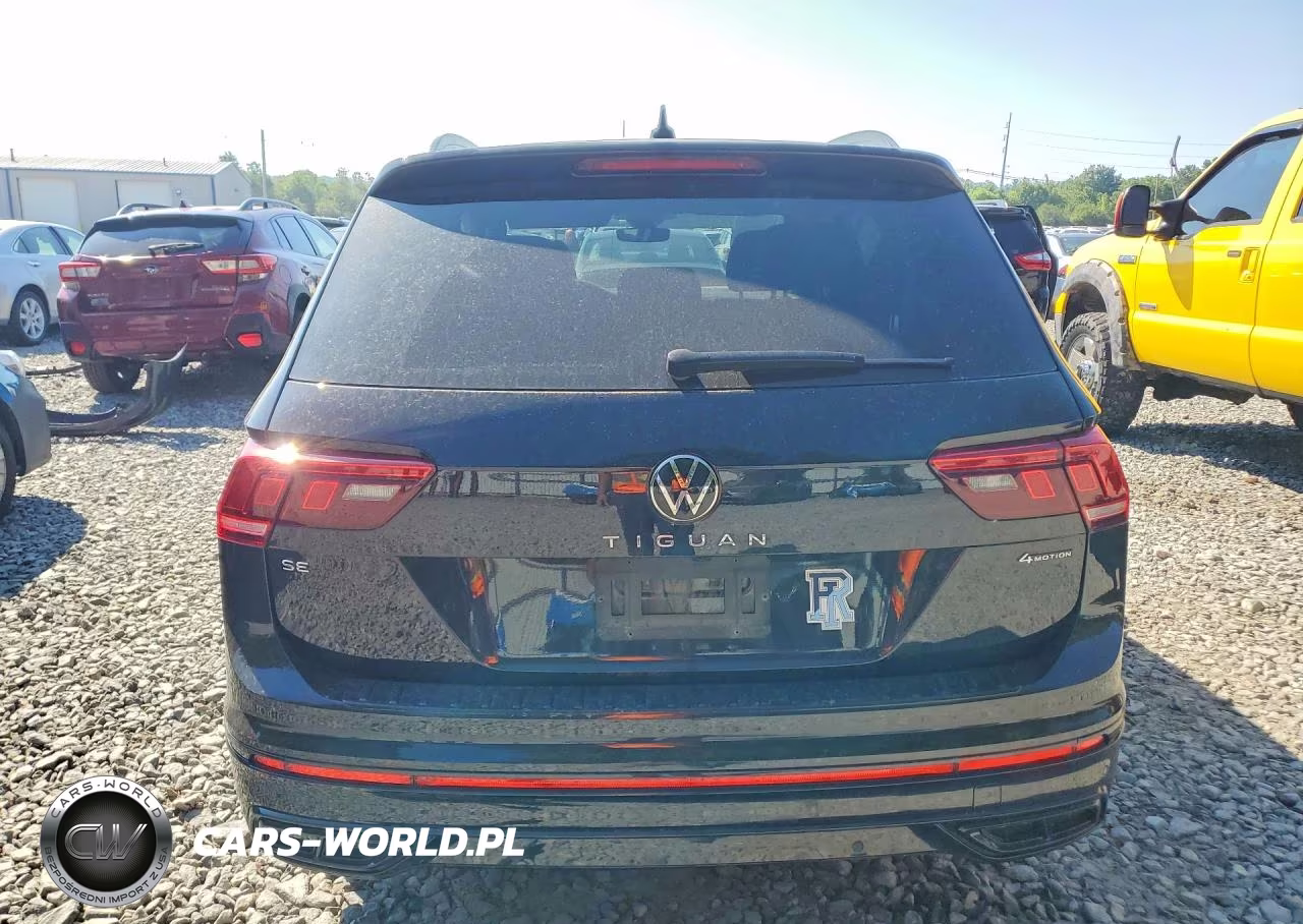 2024 Volkswagen Tiguan Se R-Line Black VIN:3VV8B7AX2RM007710 - 6