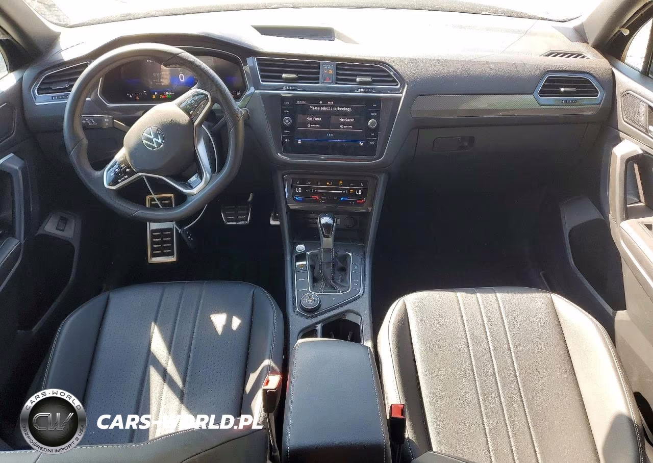2024 Volkswagen Tiguan Se R-Line Black VIN:3VV8B7AX2RM007710 - 8
