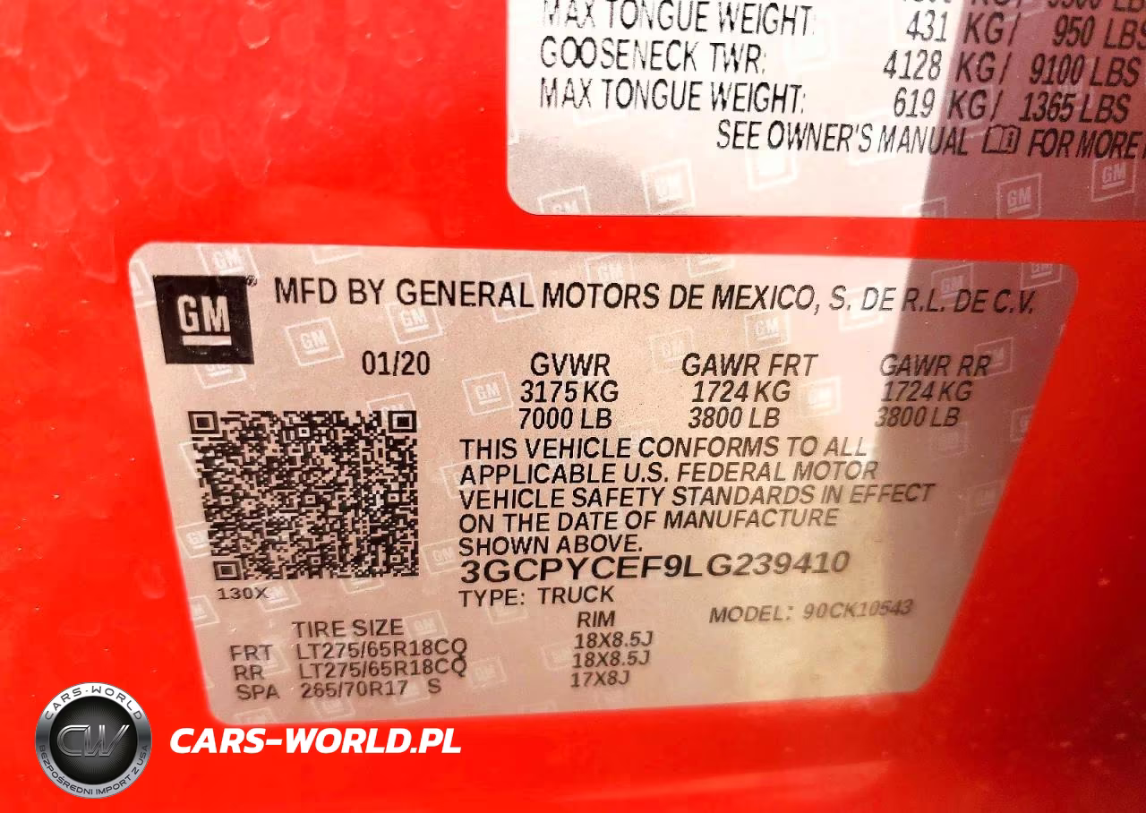 2020 Chevrolet Silverado K1500 Trail Boss Custom VIN:3GCPYCEF9LG239410 - 12