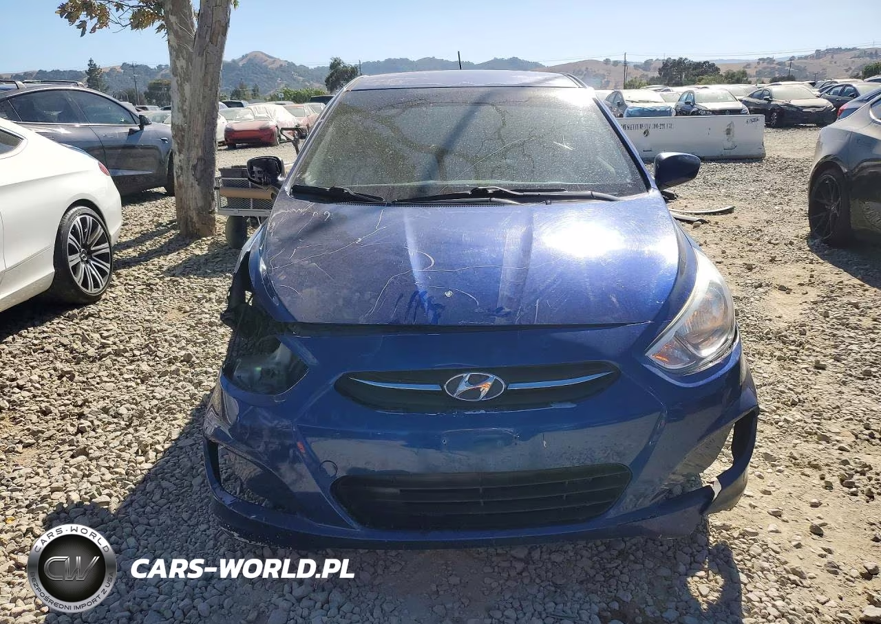 2015 Hyundai Accent Gs VIN:KMHCT5AE8FU217966 - 5